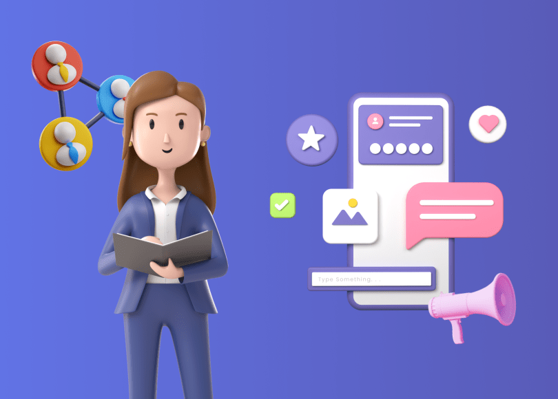 Marketer exploring multiple platforms