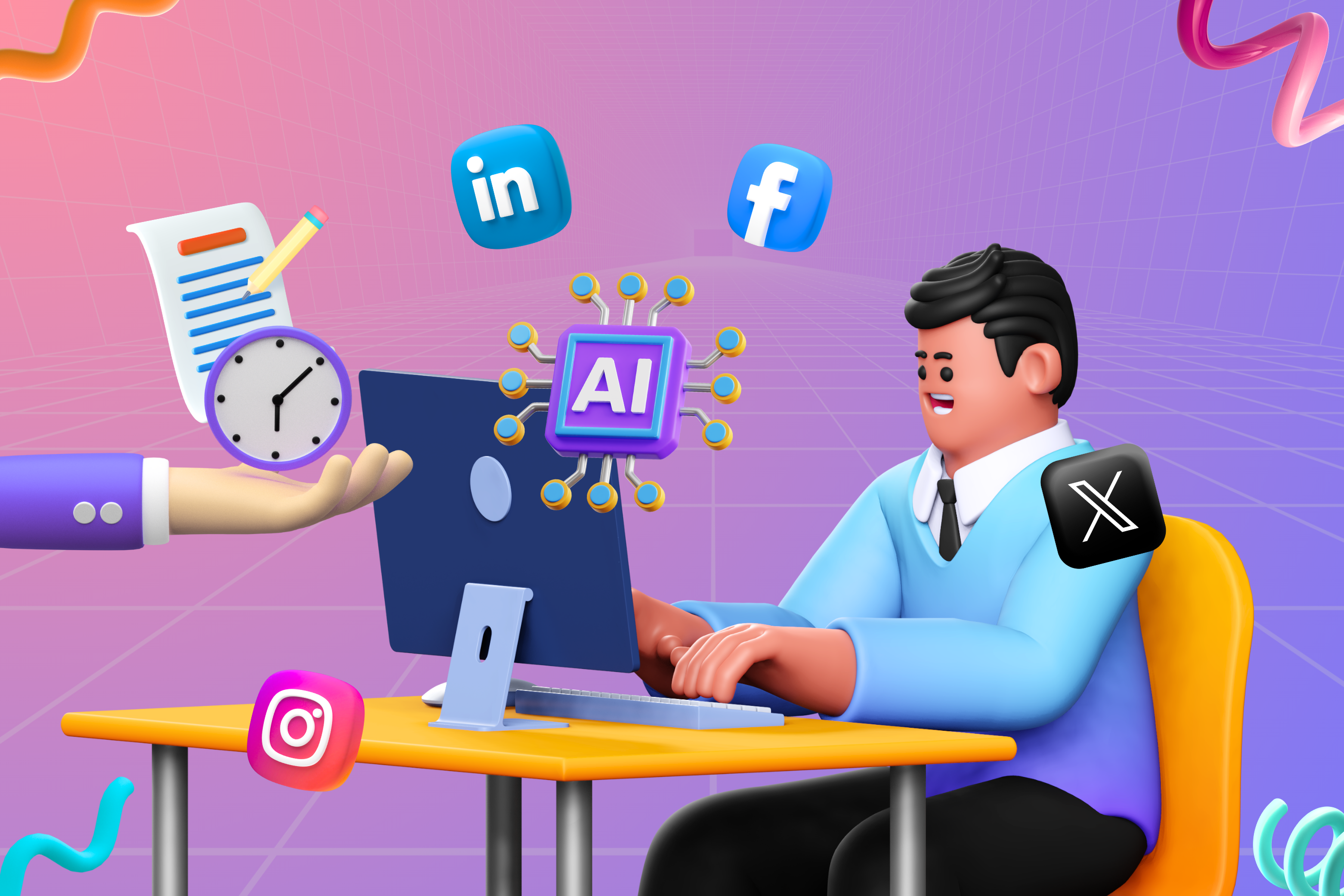 How to Save Time with AI Social Media Content Creation - The Crowdfire blog